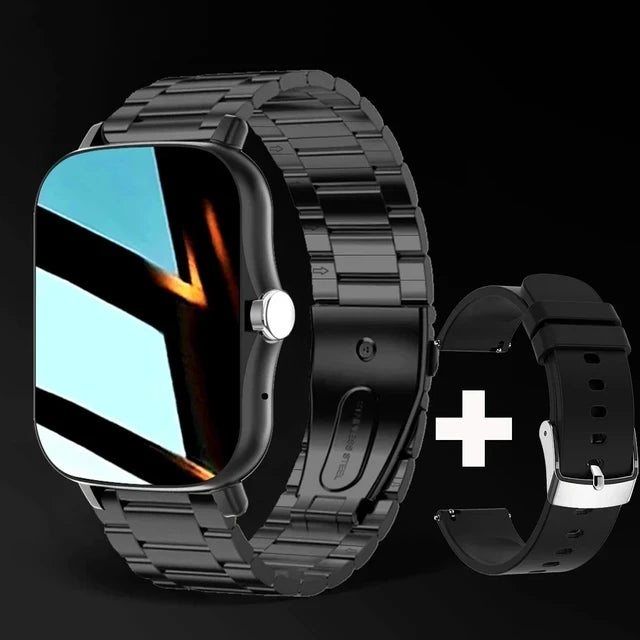 Smart Watch For Men Women Gift 1.44 inch Full Touch Screen Sport Fitness Watches BT Call Digital Smartwatch Wristwatch 2024 New