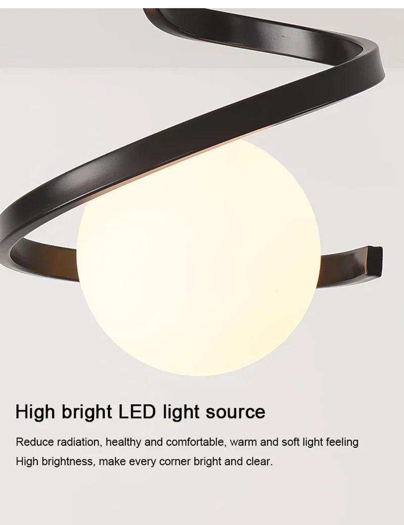 LED Ceiling Lamps Interior Lighting Room Decor Bedroom Living Room Dining Table Study Cloakroom Corridor Nordic Ceiling Light