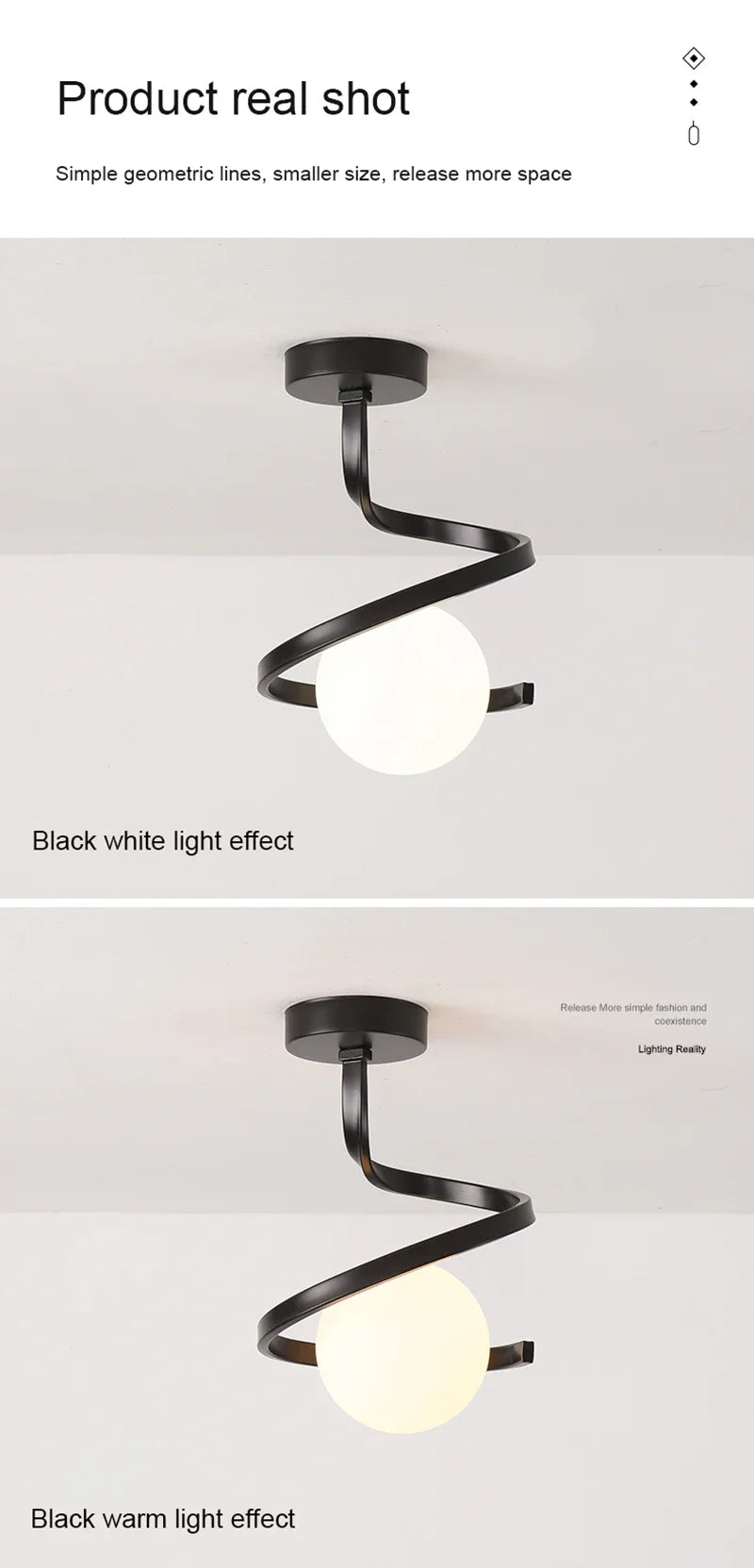 LED Ceiling Lamps Interior Lighting Room Decor Bedroom Living Room Dining Table Study Cloakroom Corridor Nordic Ceiling Light
