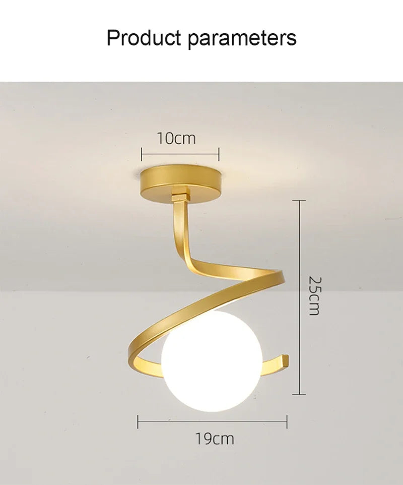 LED Ceiling Lamps Interior Lighting Room Decor Bedroom Living Room Dining Table Study Cloakroom Corridor Nordic Ceiling Light