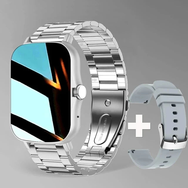 Smart Watch For Men Women Gift 1.44 inch Full Touch Screen Sport Fitness Watches BT Call Digital Smartwatch Wristwatch 2024 New