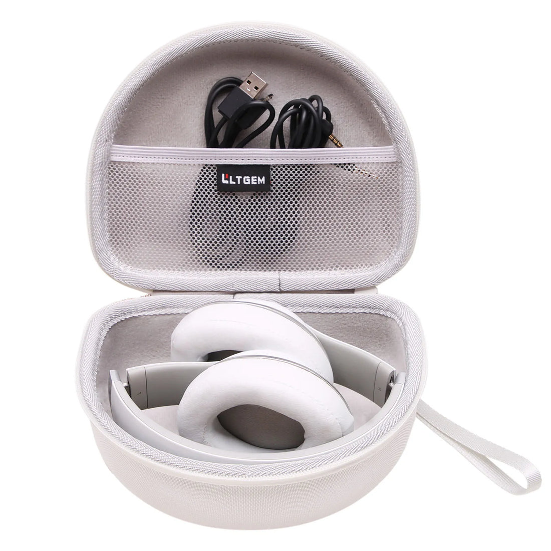 EVA Hard Case for JBL Live 770NC/660NC/650BT/460NC and Tune 770NC/710BT/720BT/760NC Bluetooth Headphone Protective Bag,only case