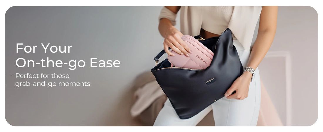 BAGSMART Electronics Organizer Portable Cable Storage Bag for Chargers Cables Phones Travel Digital Earphone Holder Case