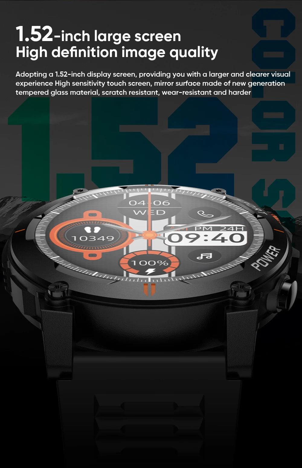 Smart Watch 2025 outdoor Monitoring smartwatch Waterproof smartwatches Call Smart for Ios Android men woman smarthwhatch