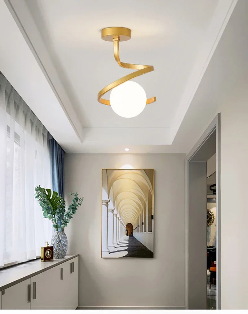 LED Ceiling Lamps Interior Lighting Room Decor Bedroom Living Room Dining Table Study Cloakroom Corridor Nordic Ceiling Light