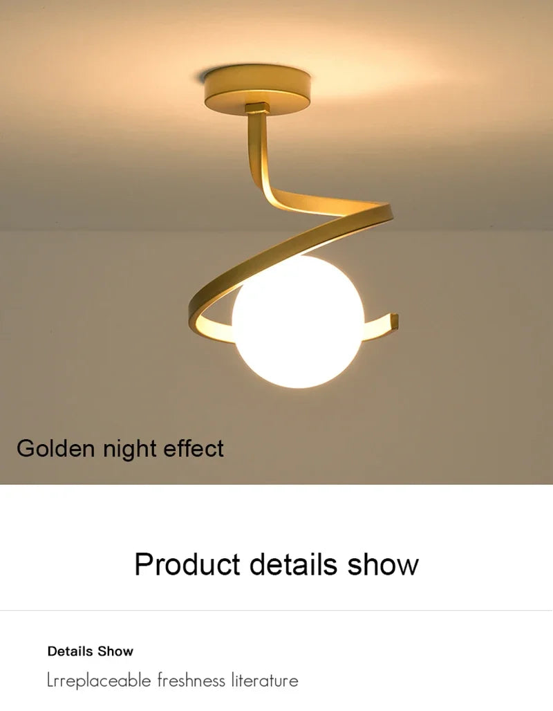 LED Ceiling Lamps Interior Lighting Room Decor Bedroom Living Room Dining Table Study Cloakroom Corridor Nordic Ceiling Light