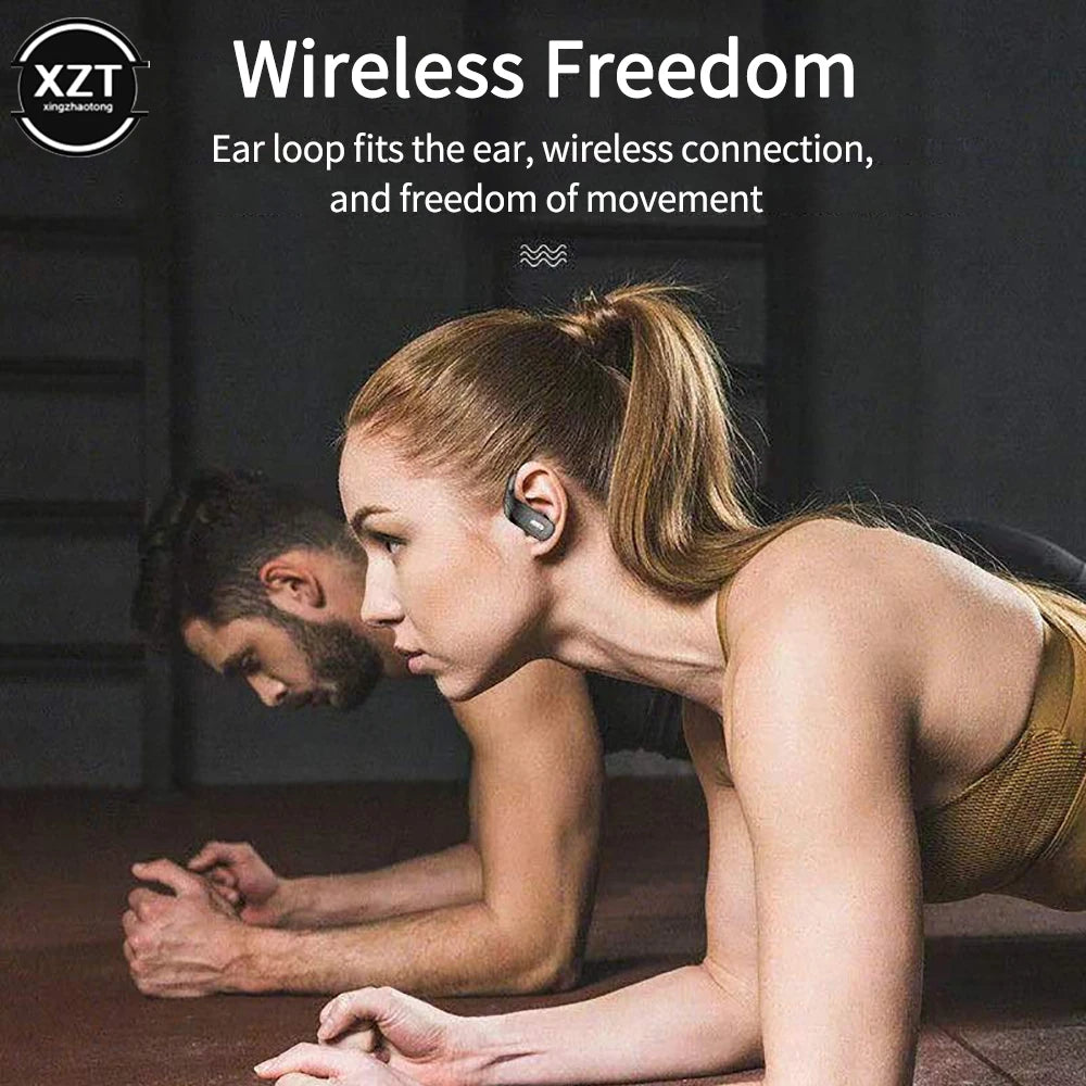 T17 Wireless Bluetooth Headphones 5.0 Ear Sports Headset TWS bass Music Headphone with Microphone IPX5 Waterproof Game Earphones