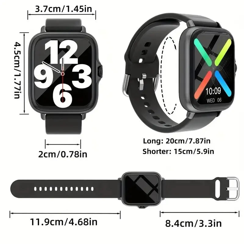 Smartwatch, Wireless Calling/dialing, Multi-sport Mode, Incoming Call Alert & Rejection, Short Message Alert, Message Alert View